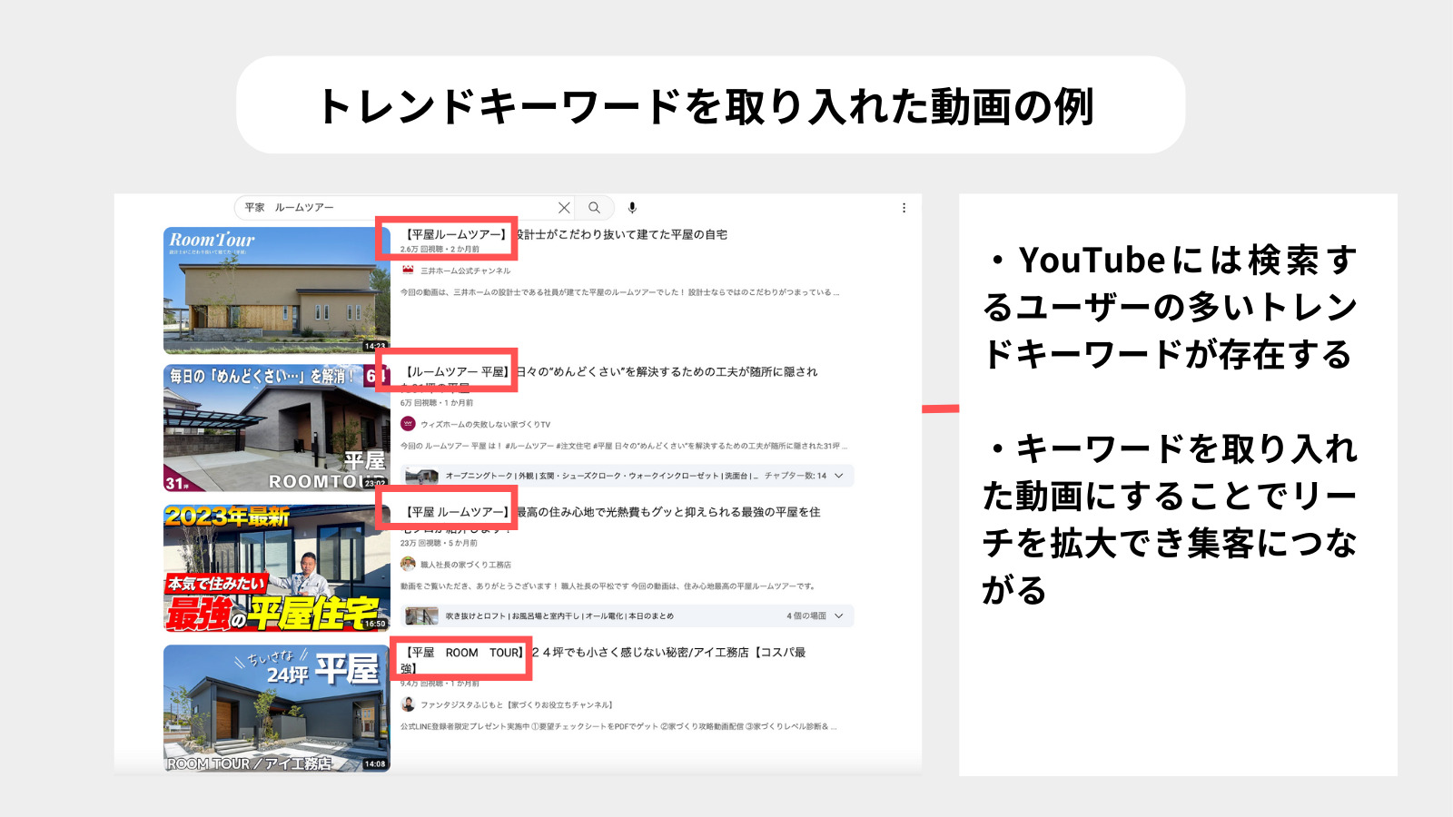 YouTube成功事例_工務店の事例