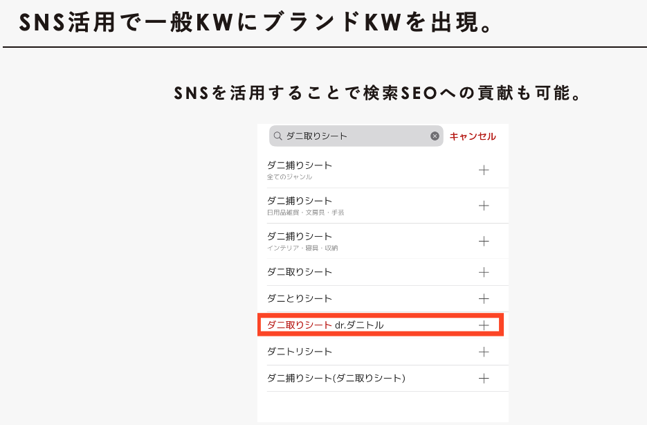 Instagramの施策で楽天検索エリアに商品名を出現させ、売上拡大の成功事例
