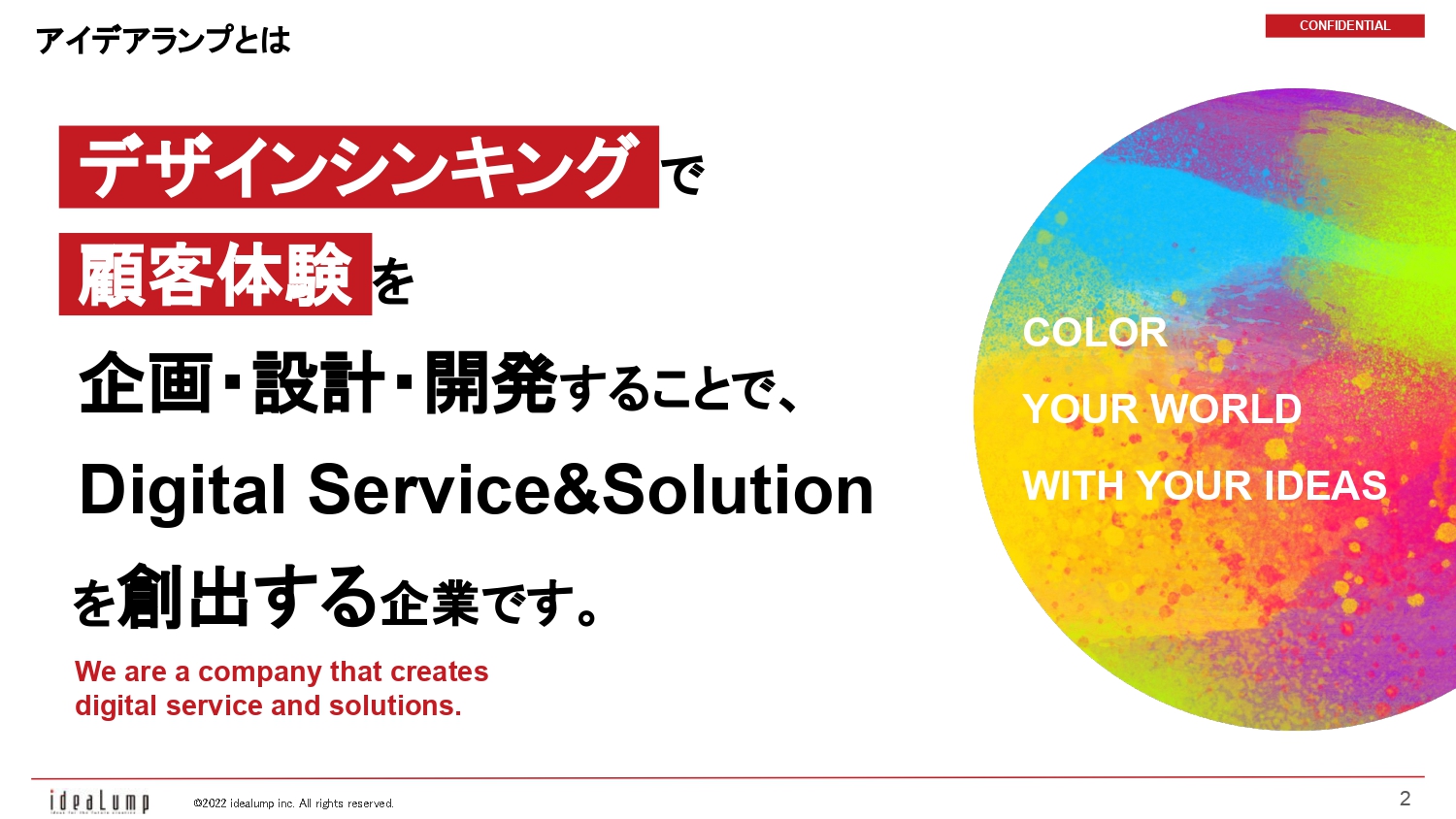 株式会社アイデアランプ 紹介資料（宮原秀文）【資料ダウンロード】