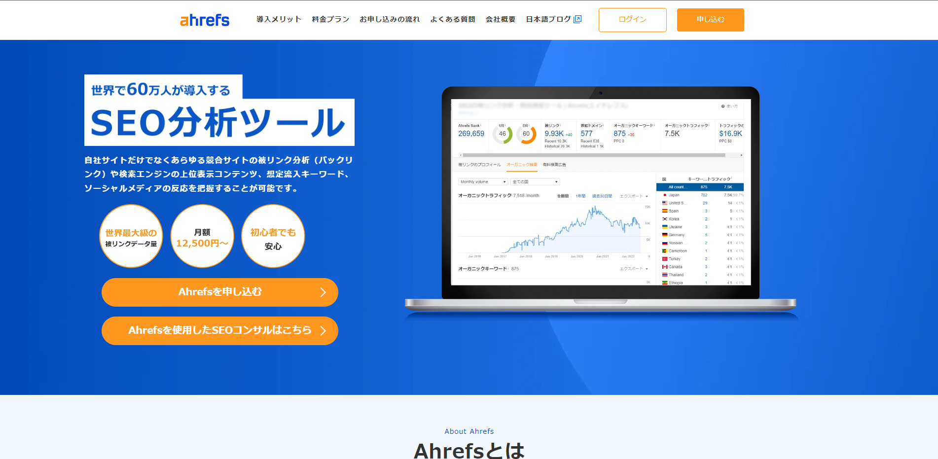Ahrefs（エイチレフス）
