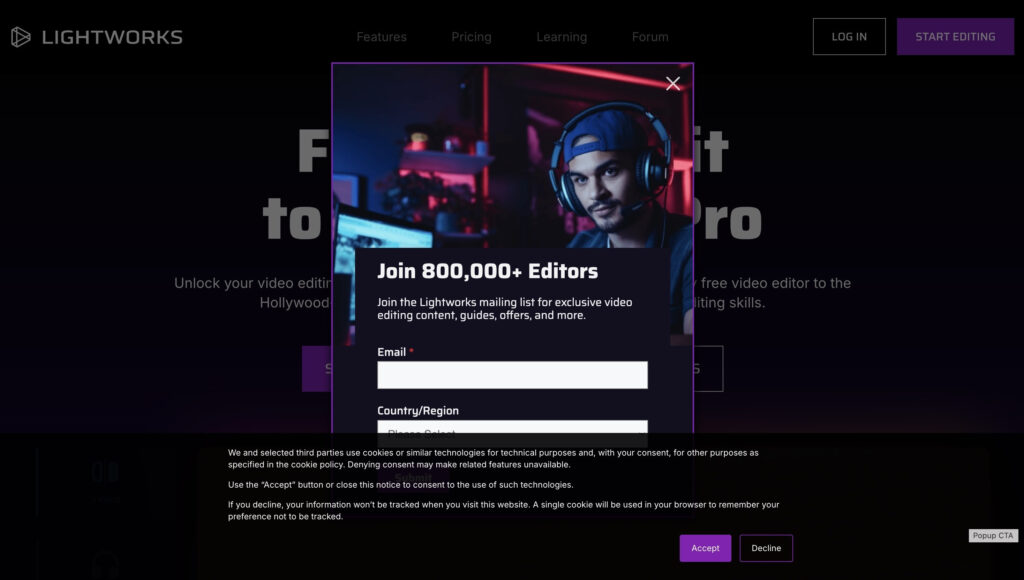 Lightworks｜プロ並みの編集が可能な高機能ソフト