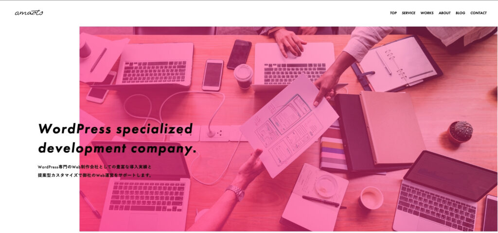 株式会社AMAOTO|WordPress専門のホームページ制作会社