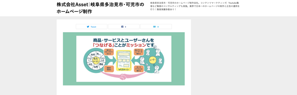 株式会社Asset|第三者視点に立った施策の提案