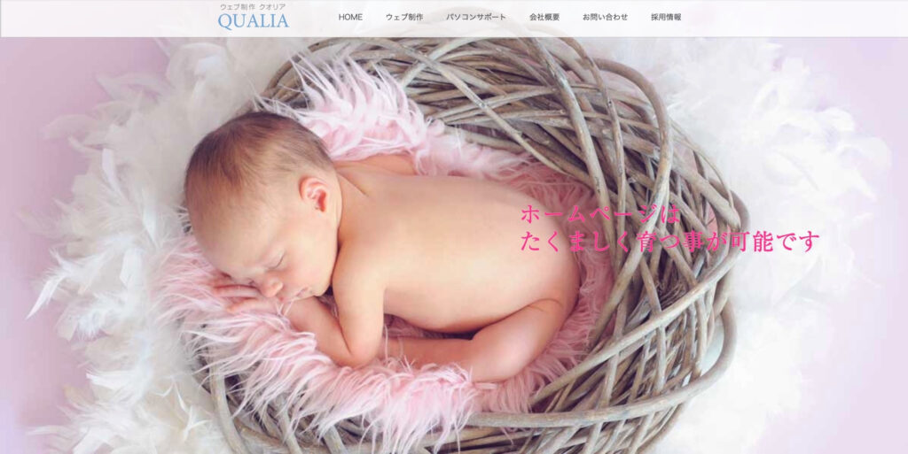 Web Design Qualia ウェブ制作クオリア