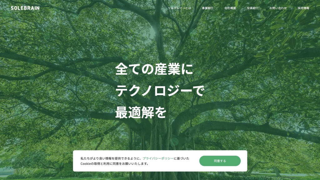 株式会社ソルブレイン｜テクノロジーで最適解を提供し、収益性と企業価値を向上