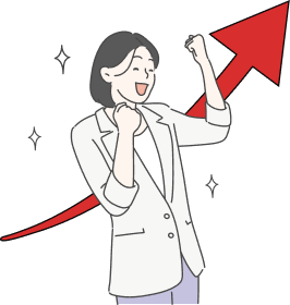 受注率が上がるイラスト