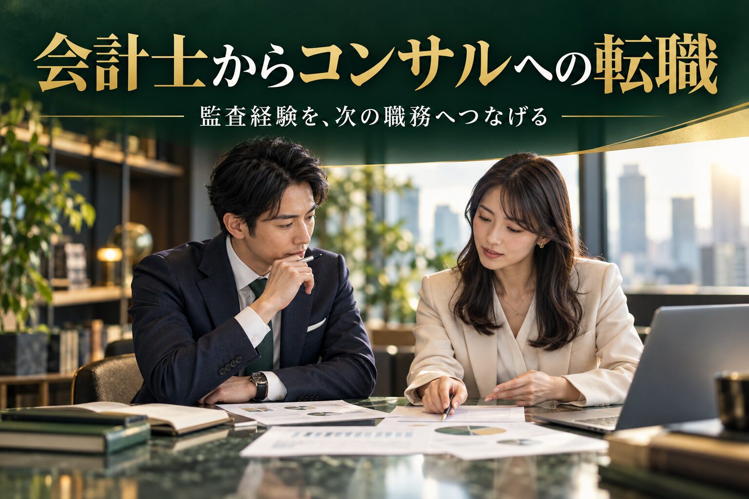 会計士からコンサルへの転職｜職務・資格条件の違いと監査経験の生かし方