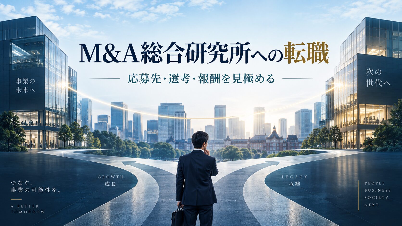 M&A総合研究所への転職は難しい？選考対策・年収・配属の見極め方