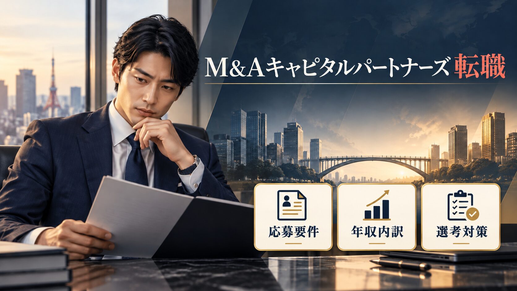 M&Aキャピタルパートナーズへの転職難易度は？年収・選考・向く人を解説