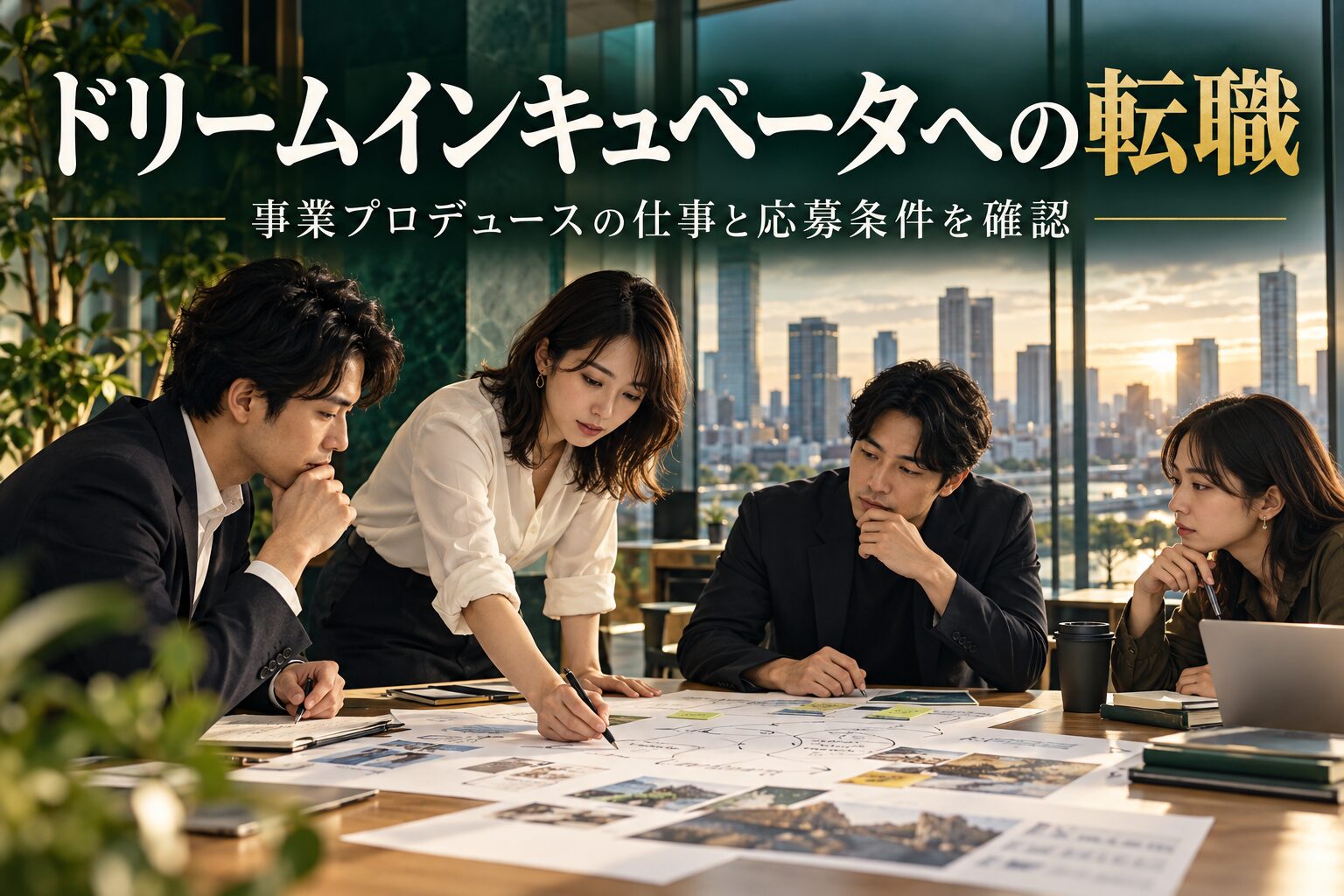 ドリームインキュベータへの転職｜BP・T&Aの応募条件と選考・年収の確認点