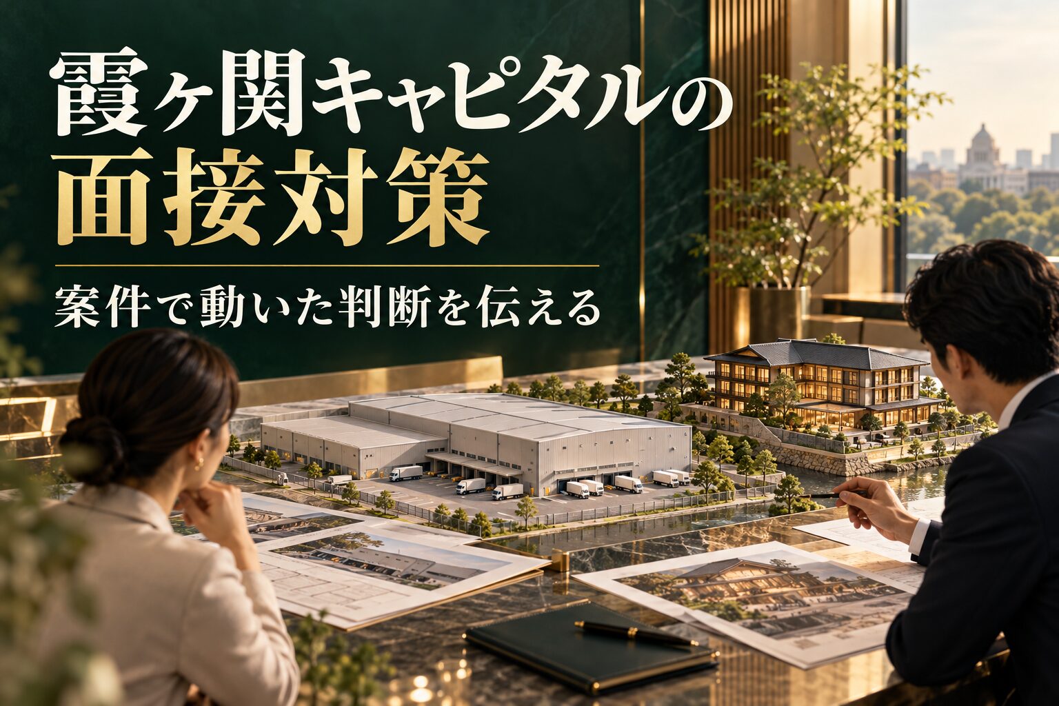 霞ヶ関キャピタルの中途面接対策｜案件経験・判断の伝え方と逆質問