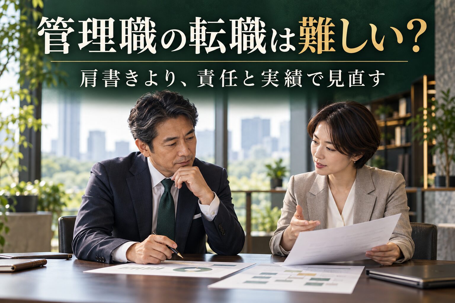 管理職の転職は難しい？選考が進まない段階別の見直し方と経験の伝え方