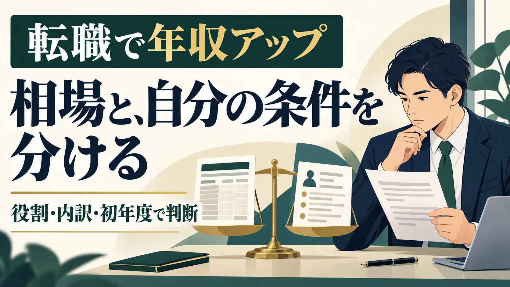 転職の年収アップ相場は？統計の読み方と提示額・希望年収の決め方