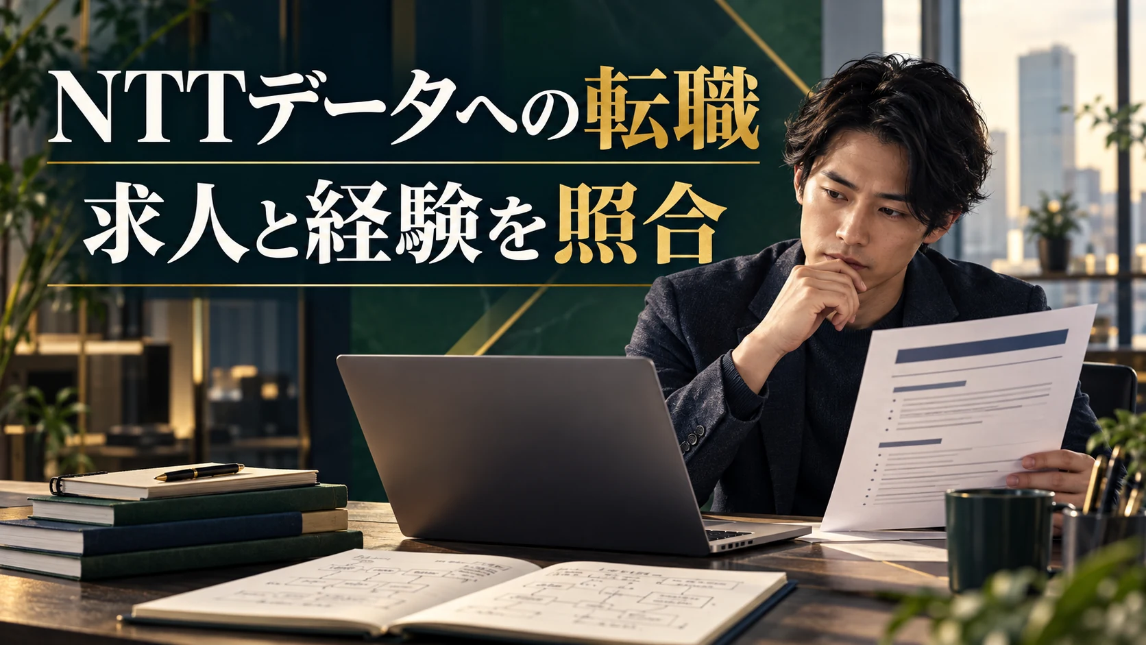 NTTデータへの転職｜公式求人の応募条件・選考と年収の比べ方