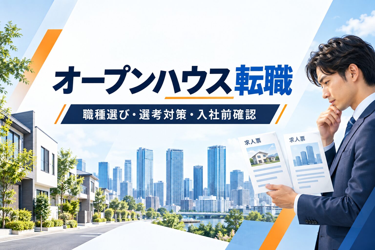 オープンハウスへの転職｜中途採用の職種選び・選考対策・入社前確認
