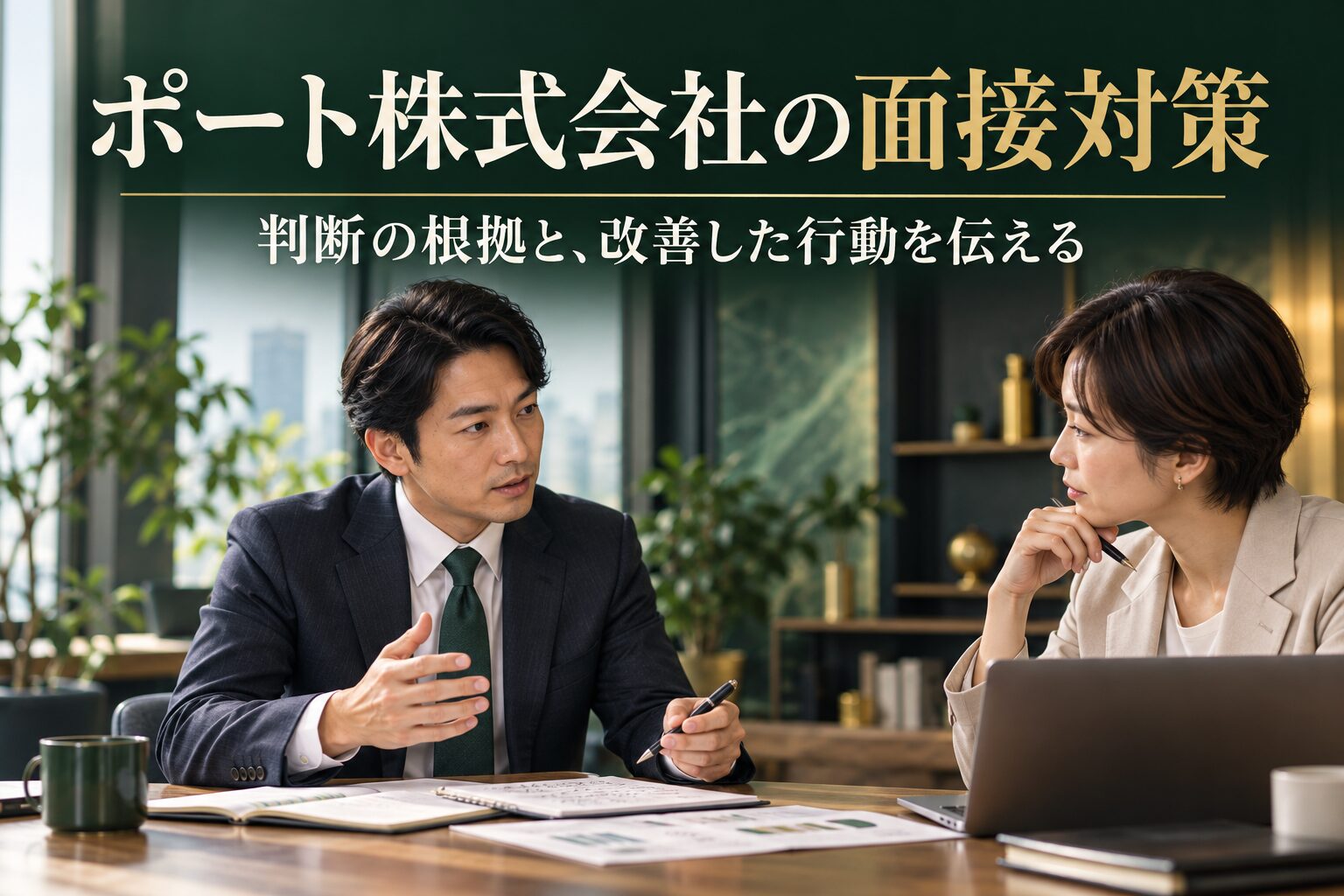 ポート株式会社の中途面接対策｜職種理解・5Values・経験の伝え方